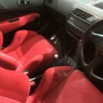Honda Civic Type R red interior seats and cockpit for maintenance guide